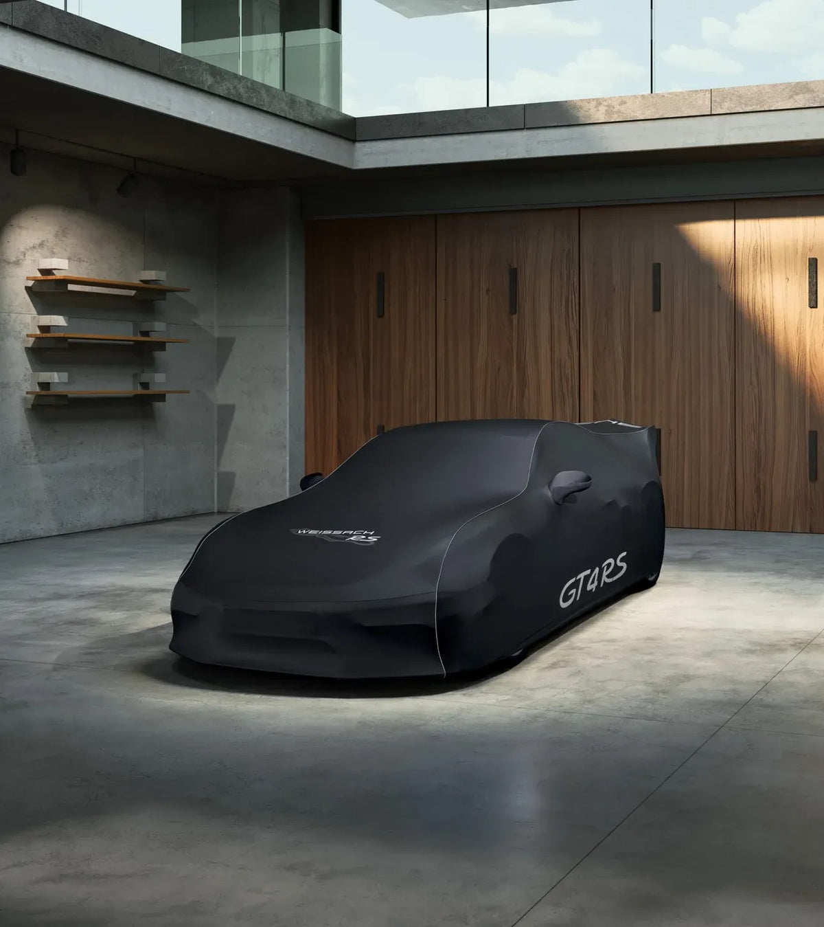 Porsche Indoor Car Cover for 718 Cayman GT4 RS Design