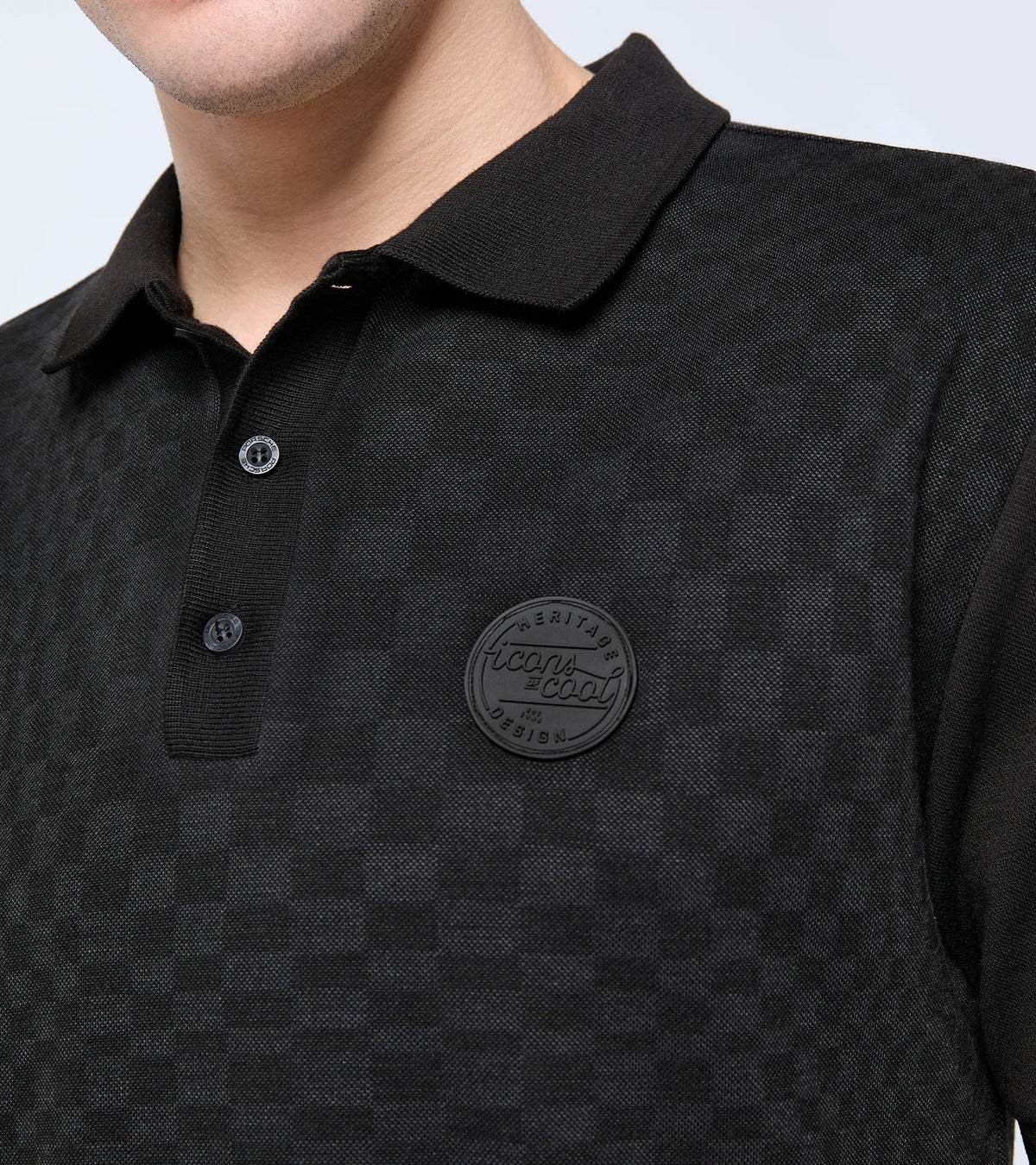 Jacquard polo T-shirt | 911 Spirit 70