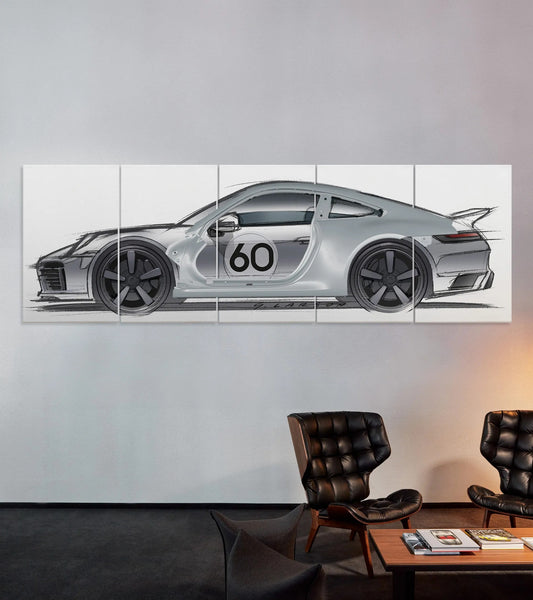 911 Sport Classic Art Sculpture | Heritage