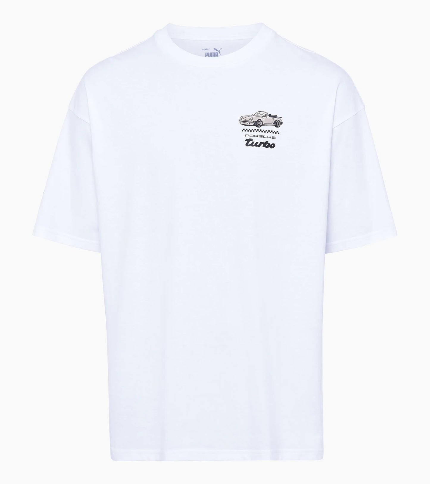 Porsche Turbo Club Back Print Graphic T-Shirt | Porsche Turbo