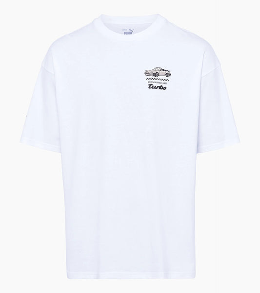 Porsche Turbo Club Back Print Graphic T-Shirt | Porsche Turbo