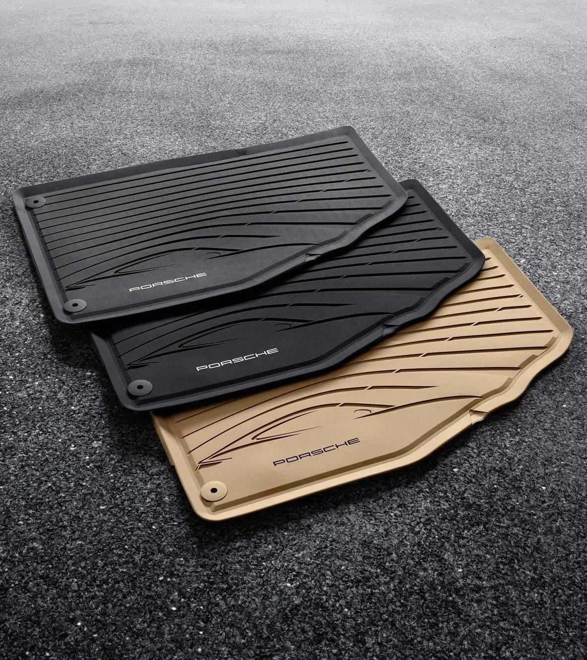 Porsche All-Weather Floor Mats for 718 and 911