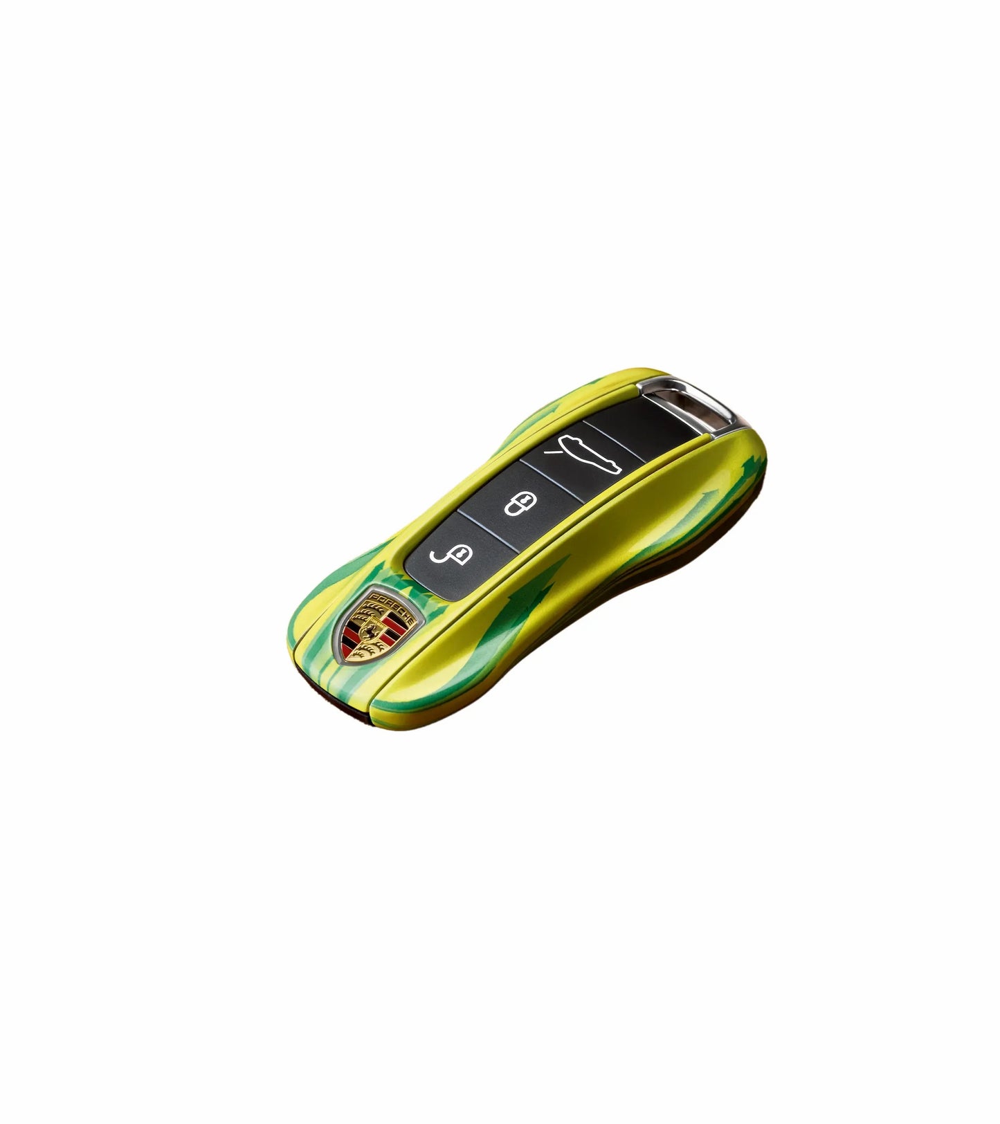 Porsche Painted Vehicle Key Sides in Design Edition Grello