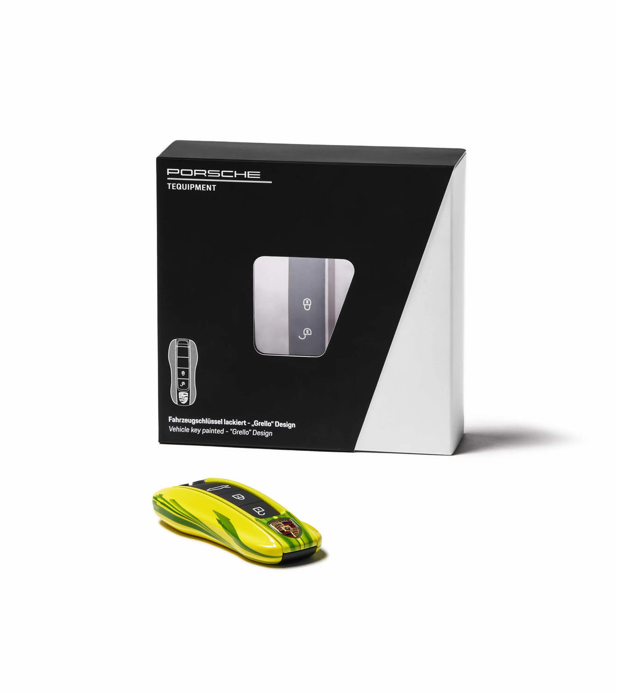 Porsche Painted Vehicle Key Sides in Design Edition Grello