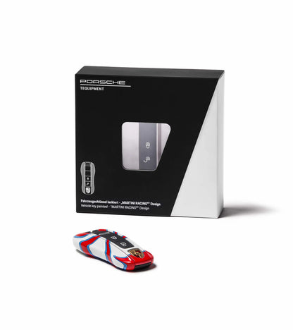 Porsche Painted Vehicle Key Sides in Design Edition “MARTINI RACING®”