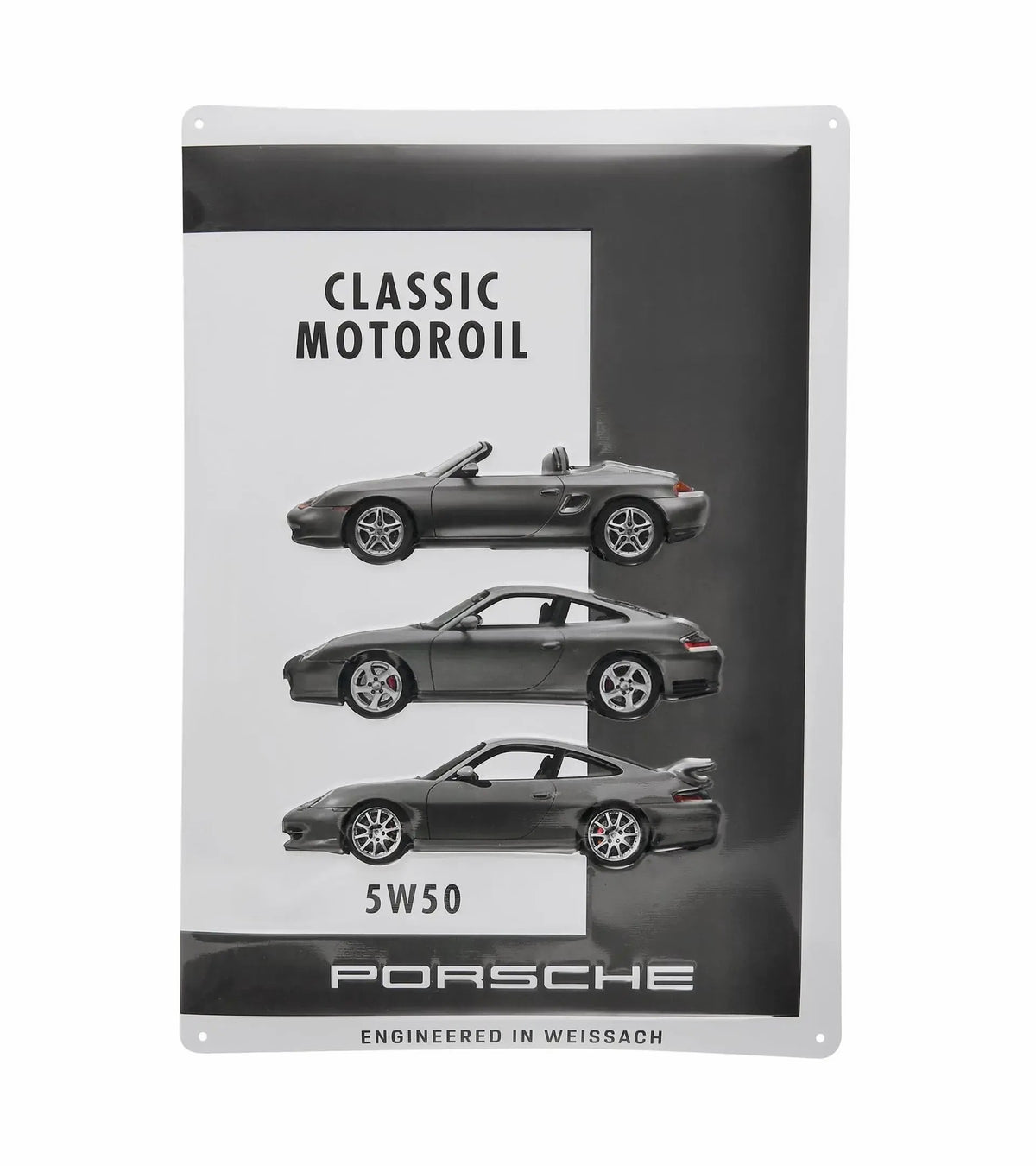 Porsche Classic Motoroil Tin Sign | 5W50