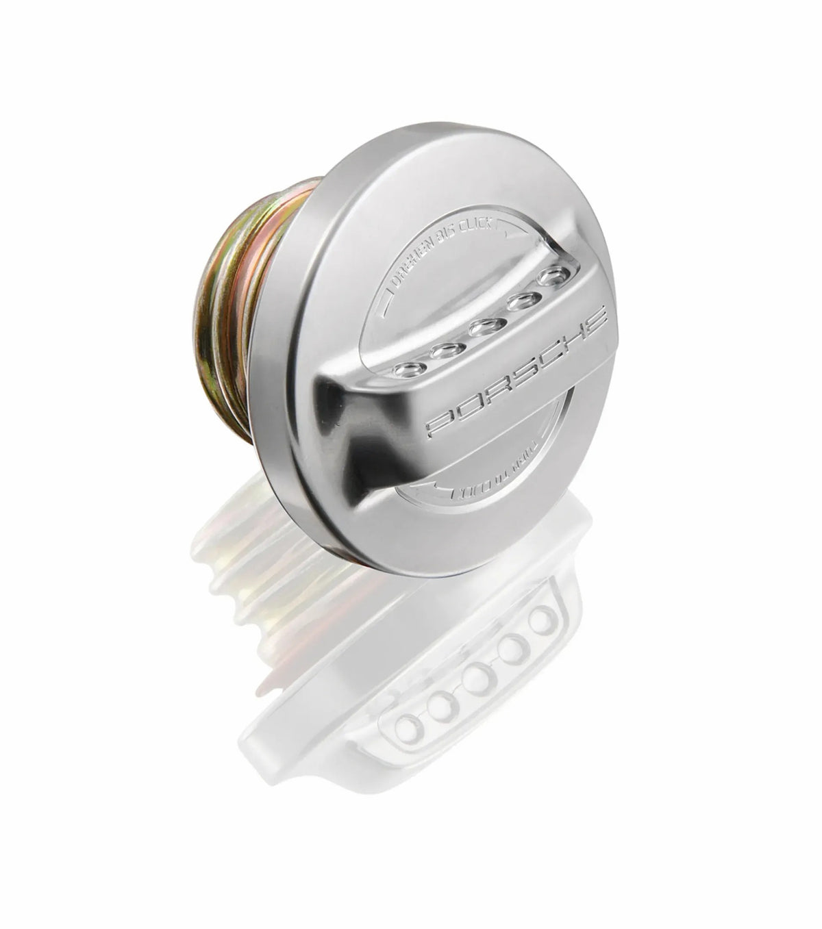 Porsche Fuel Tank Cap in Aluminium Look for 911, Boxster, Cayman and Cayenne