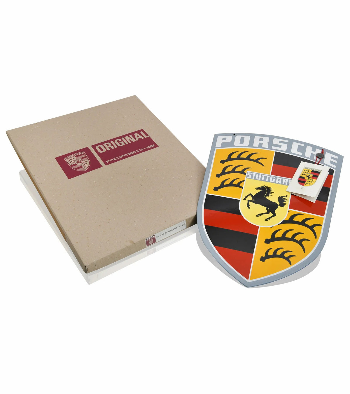 Porsche Classic Crest | Enamel Sign