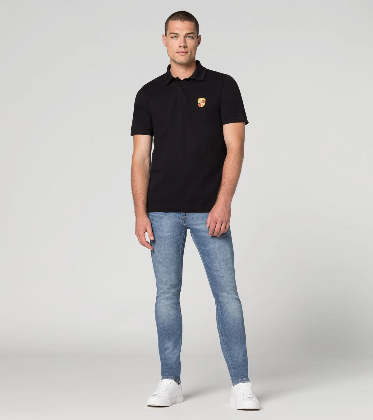 Porsche crest polo shirt | Essential