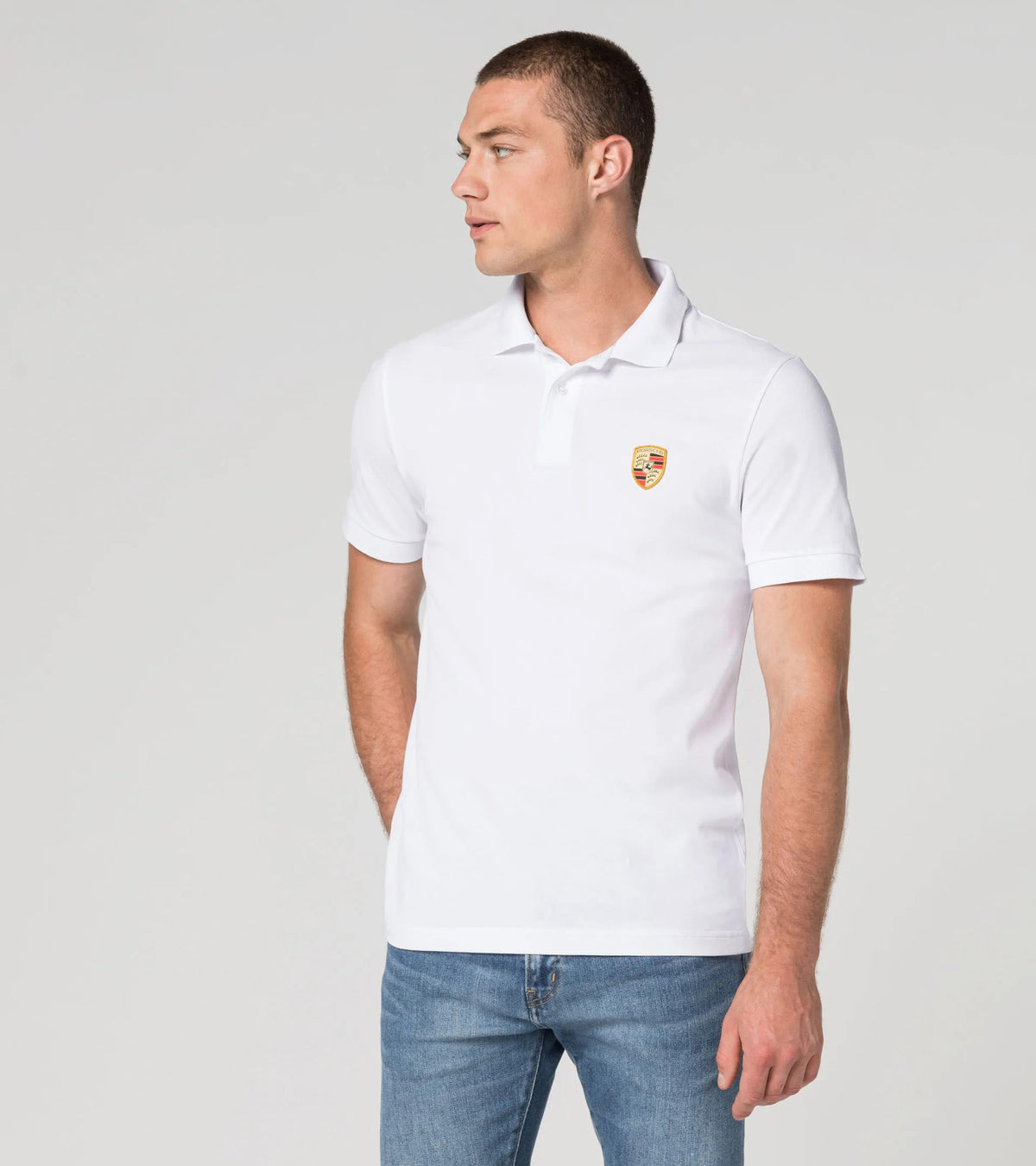 Porsche crest polo shirt | Essential