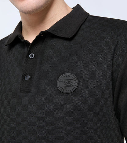 Jacquard polo T-shirt | 911 Spirit 70