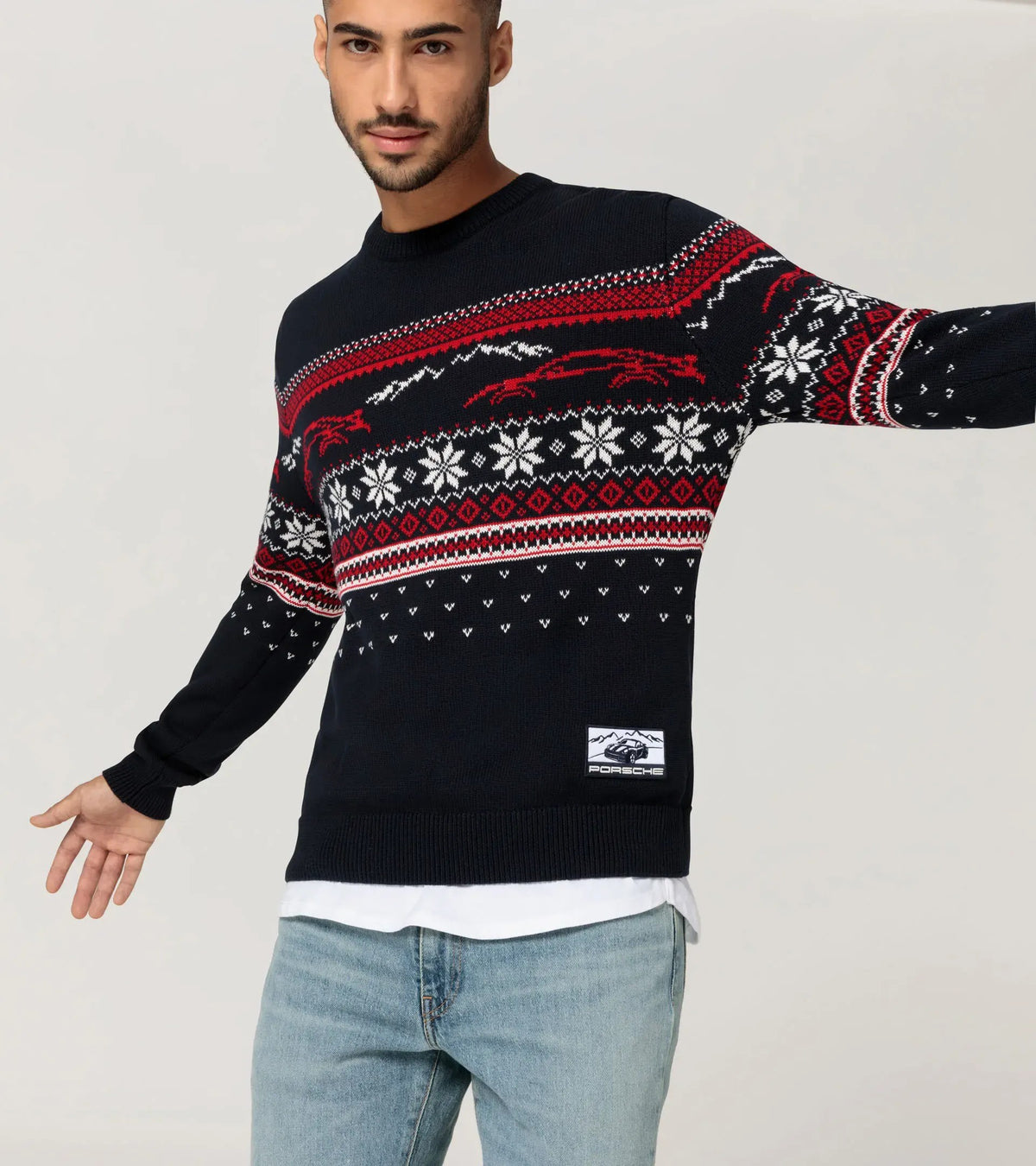 Unisex knitted pullover | Christmas