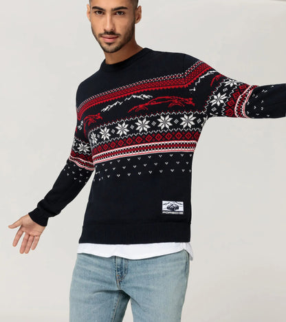 Unisex knitted pullover | Christmas