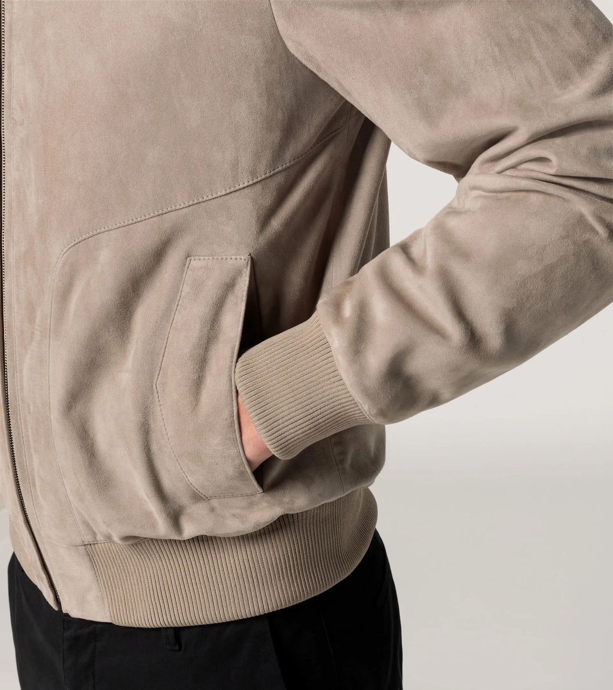 Suede Leather Jacket
