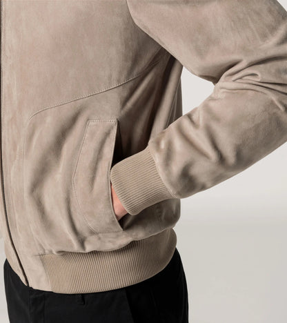 Suede Leather Jacket