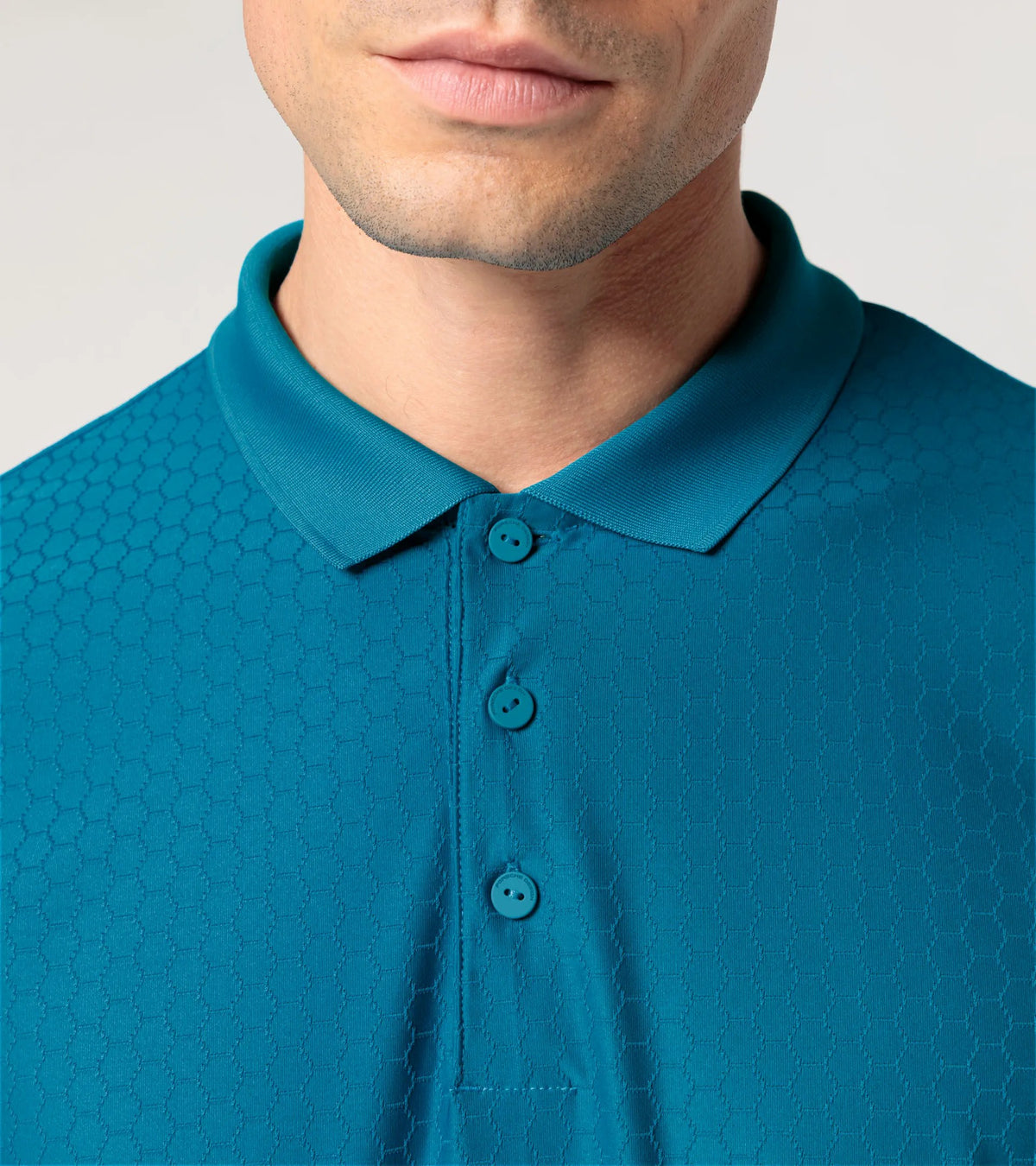 Hexagon polo shirt