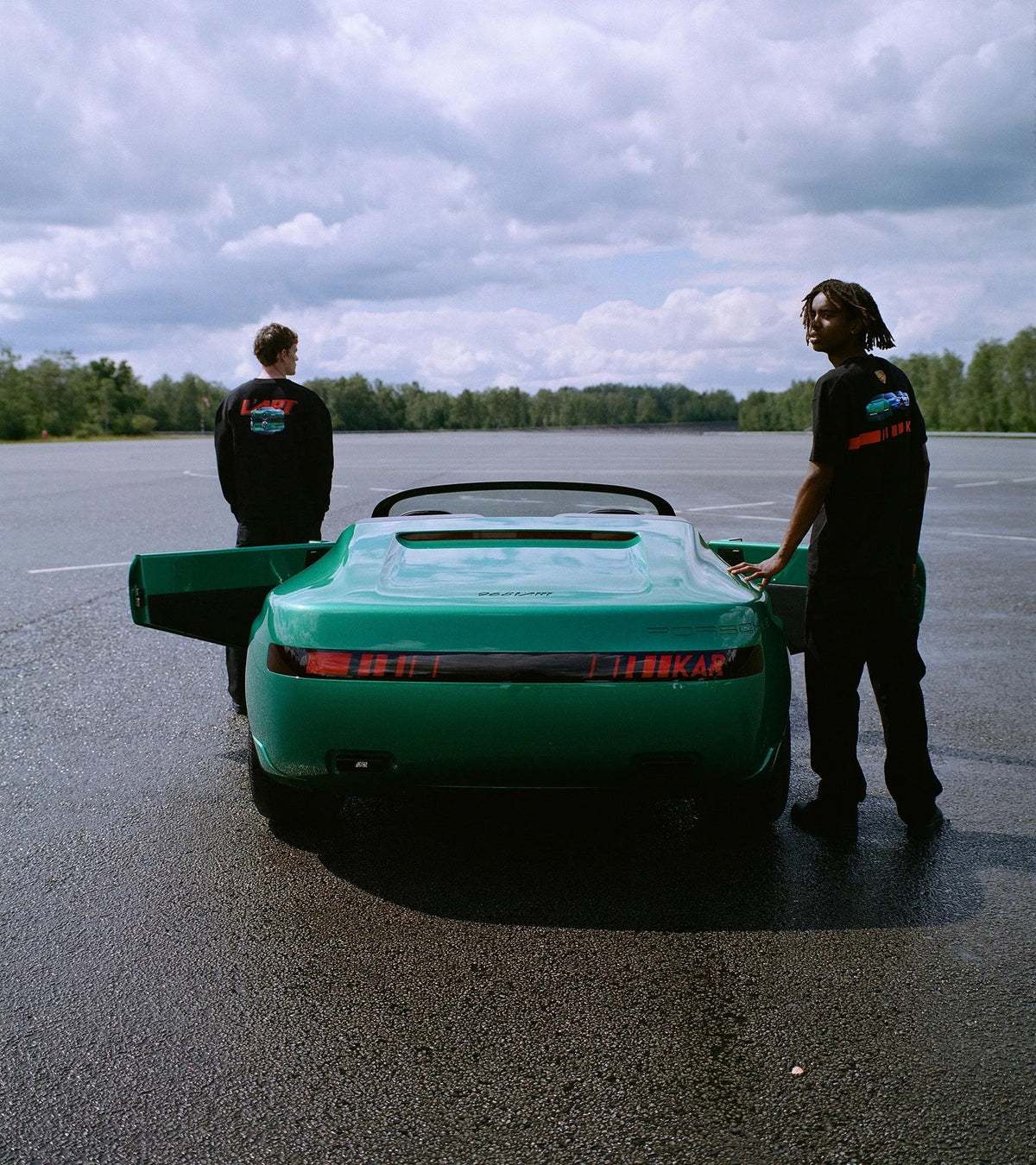 T-Shirt unisex - 968 L'ART x Porsche