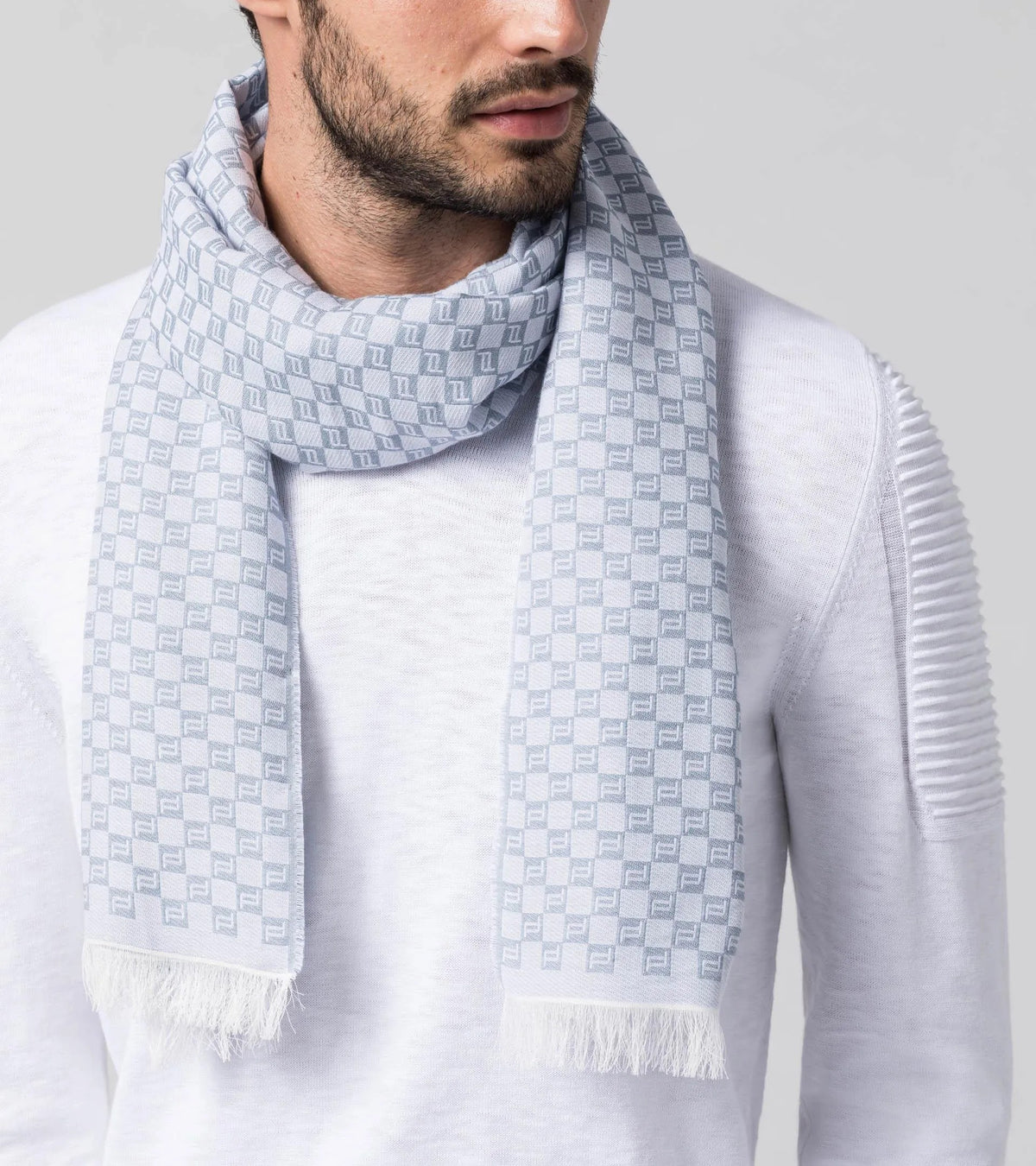Luxe PD-Icon Chequered Scarf