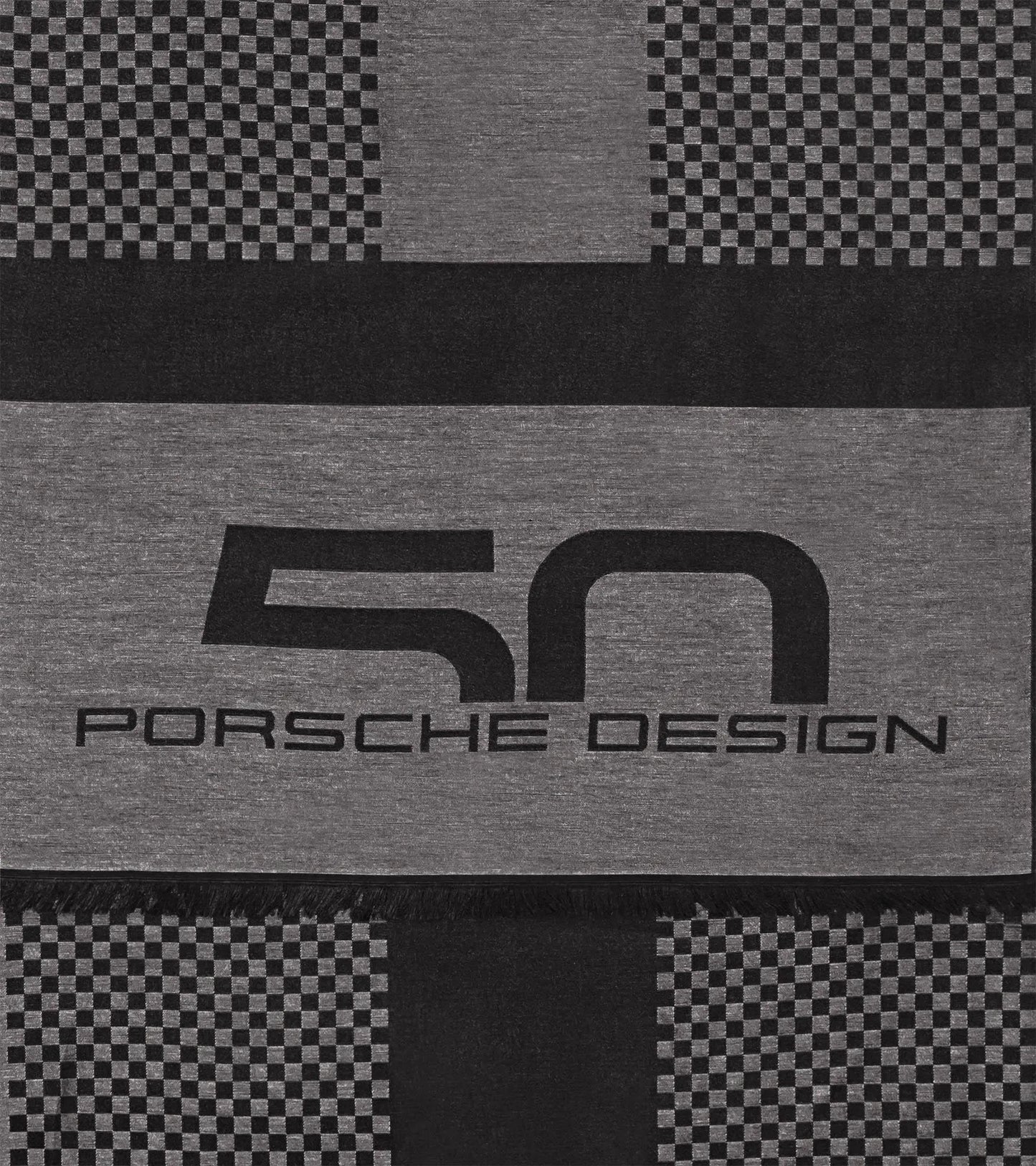 50Y Chequered Flag Scarf