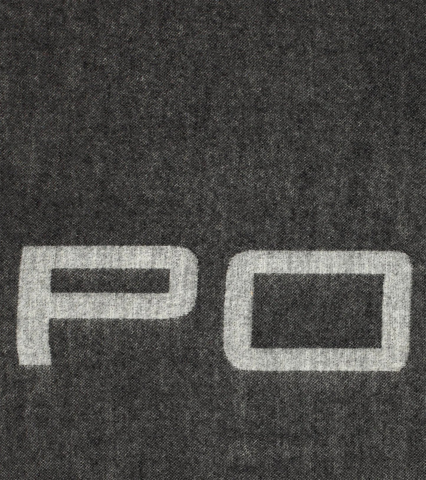 Oversized PD Logo Scarf
