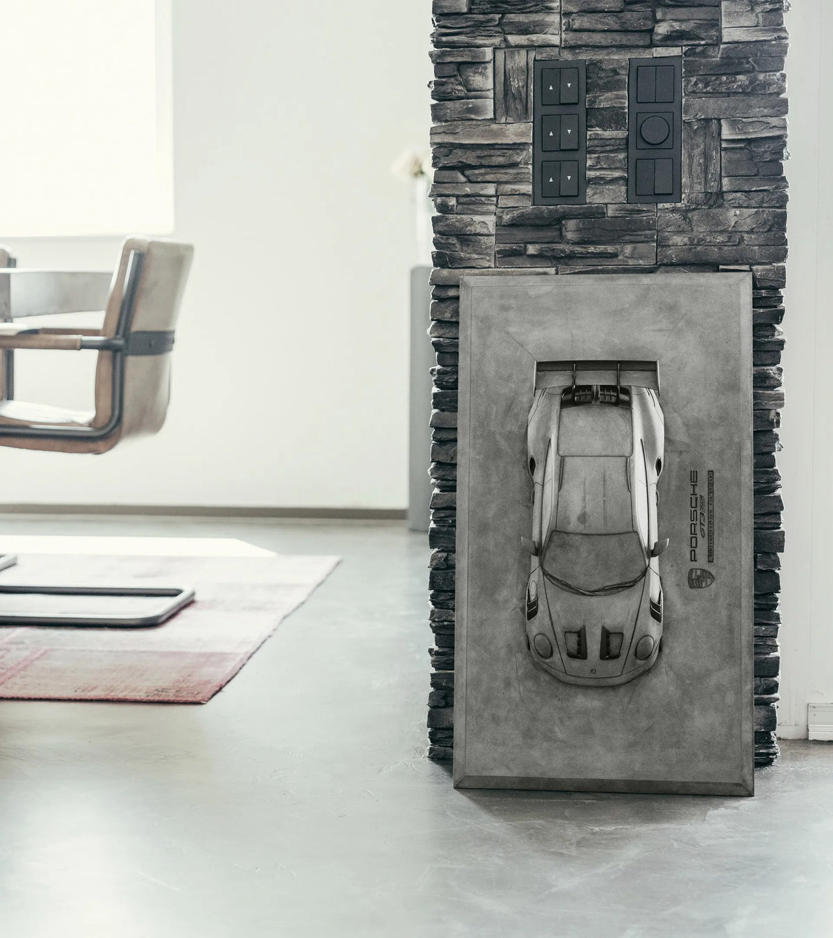 Porsche 911 GT3 RS (992) Concrete Sculpture | Limited Edition