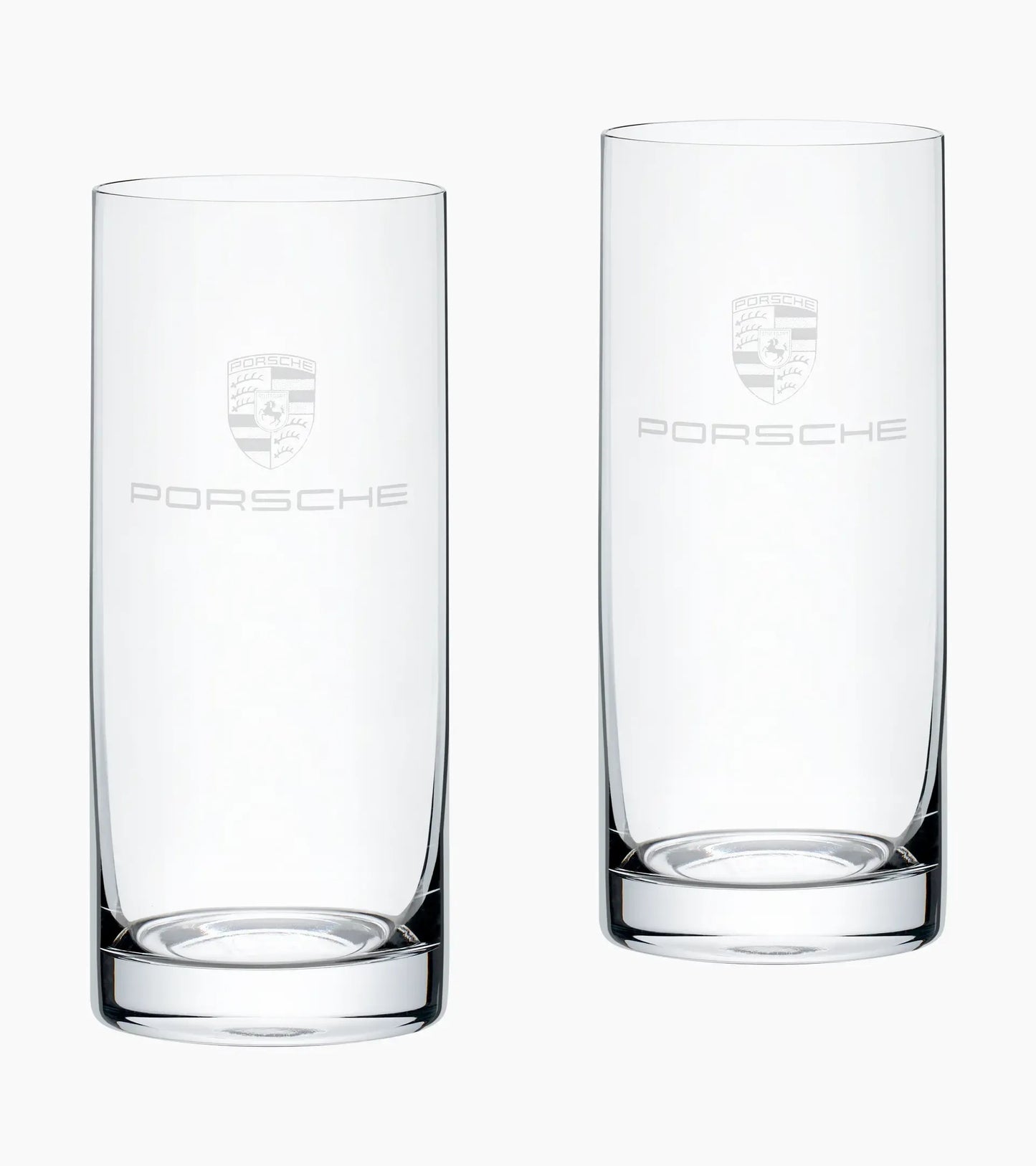 Set of 2 highball glasses with crest | Essential