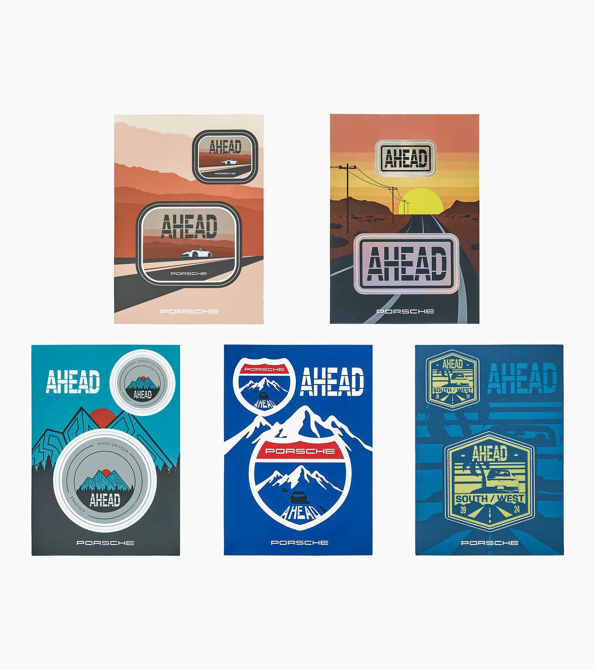 AHEAD No. 1 Sticker Set | Limited Edition