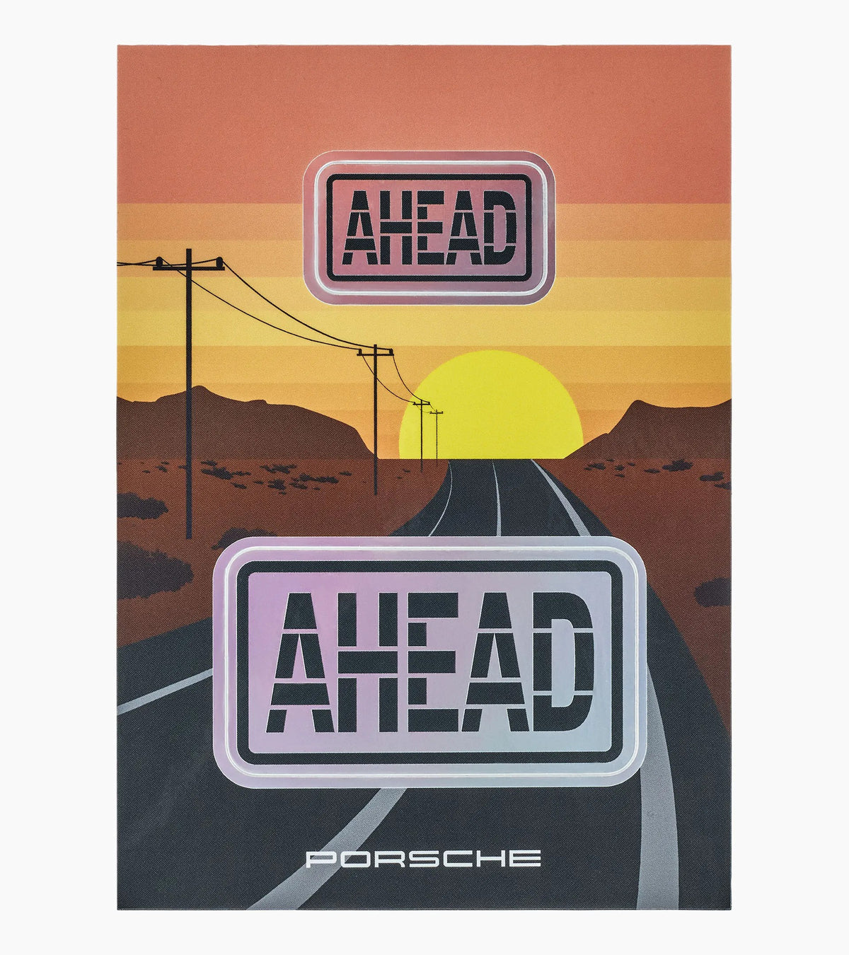 AHEAD No. 1 Sticker Set | Limited Edition