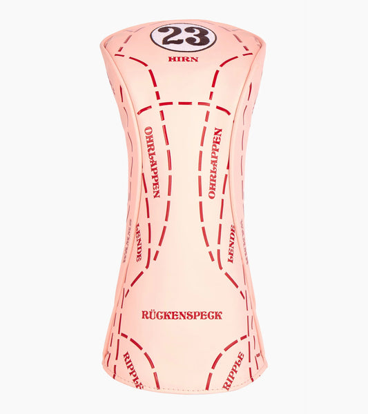 Headcover for golf driver | Pink Pig