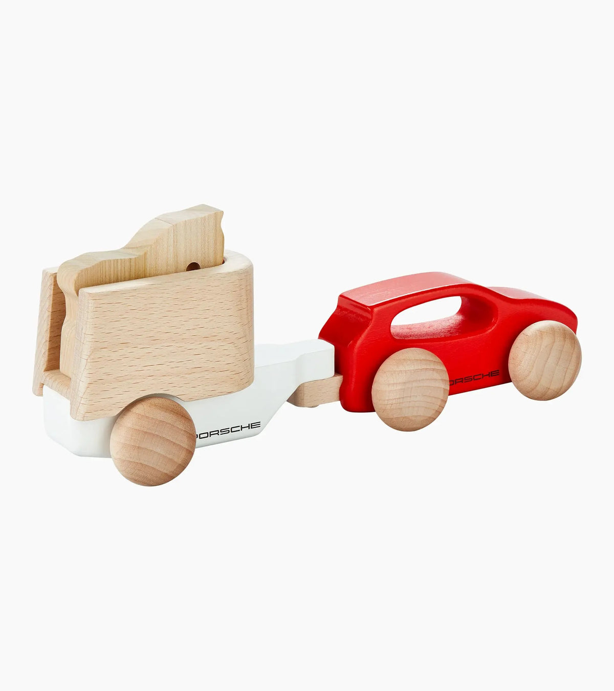 Cayenne Wooden Car with Horse Trailer