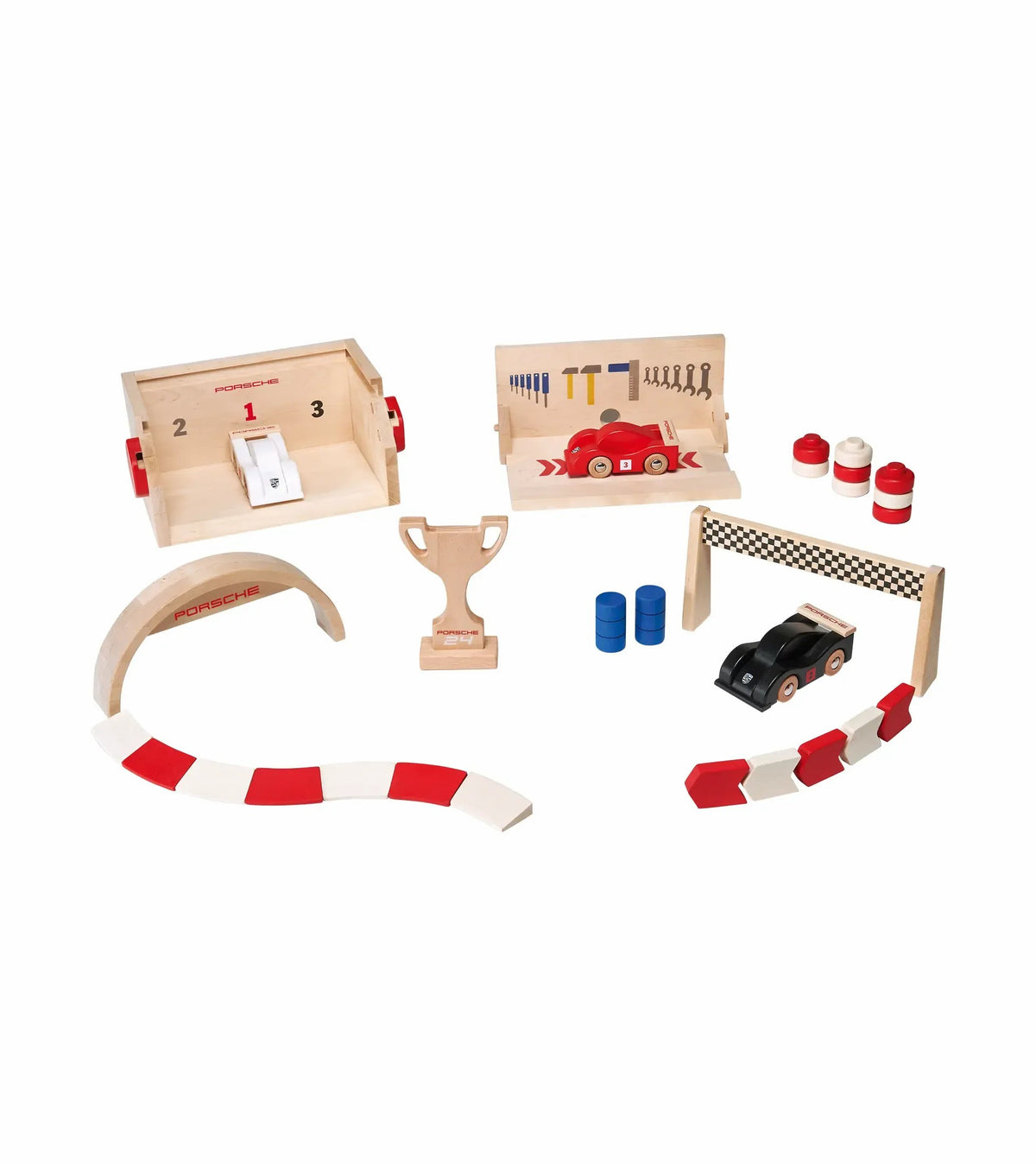 Kids Wooden Racetrack | Starter Set