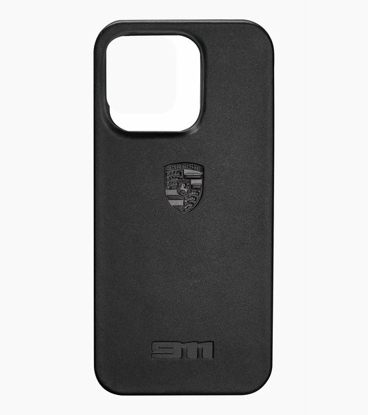 911 leather iPhone 14 Pro snap-on case | Essential