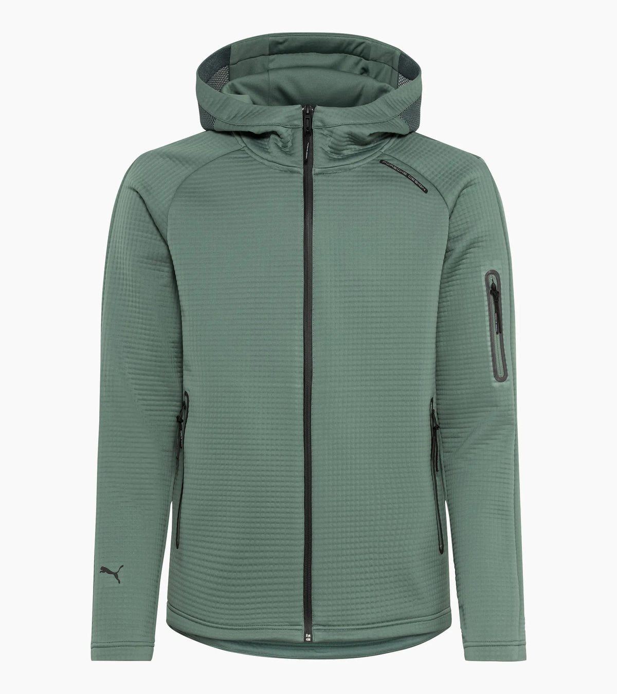 Hooded sweat jacket