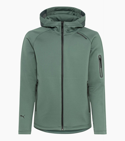 Hooded sweat jacket
